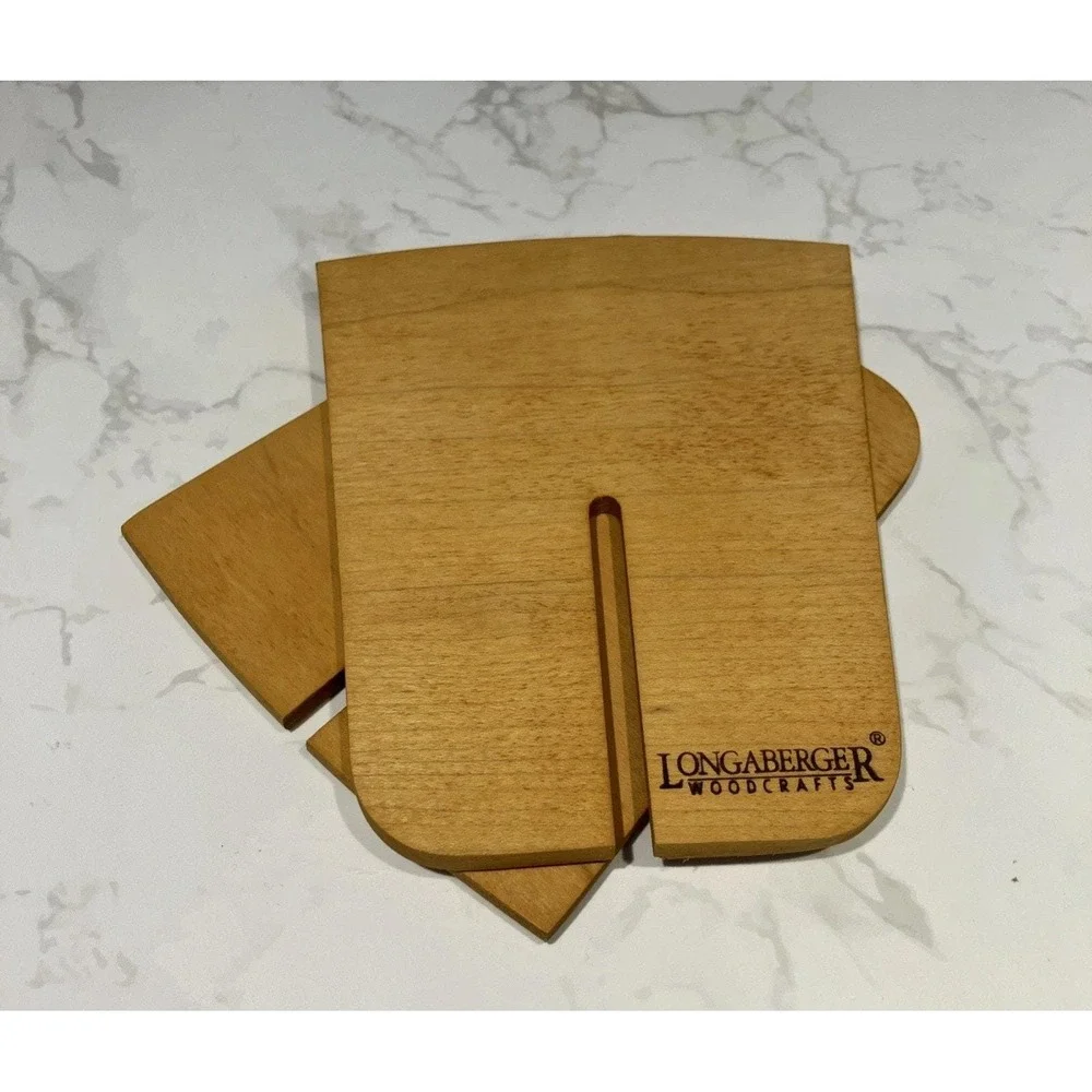 Vintage Longaberger Wooden Divider Accessory for Basket